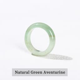 JD Natural Healing Crystal Band Rings Amethyst Agate Jasper Dainty Finger Solid Ring Women Men Fashion Minimalist Jewelry Gifts