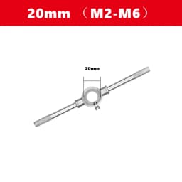 1pcs Circular Die Wrench M1.2-M36 Manual Die Holder, Used as an Auxiliary Tool for Tapping Circular Dies. Manual Wrench Tool