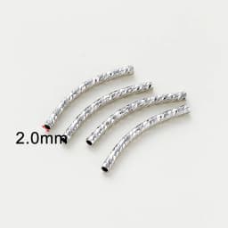 20Pcs 15-35mm 14K/18K Gold Color Plated Brass Long Curved Tube Beads Accessories for Bracelet Jewelry Making Supplies