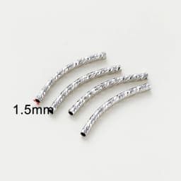 20Pcs 15-35mm 14K/18K Gold Color Plated Brass Long Curved Tube Beads Accessories for Bracelet Jewelry Making Supplies