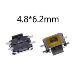 10PCS/Lot 3.5*4.7mm 4 Pin SMT SMD Side Tact Tactile Push Button Key Micro Switch Mount