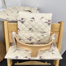 Baby Dining Chair Cushion Autumn And Winter Going Out Portable Non-Slip Integrated Cushion Baby Eating Growth Chair Accessories