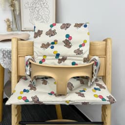 Baby Dining Chair Cushion Autumn And Winter Going Out Portable Non-Slip Integrated Cushion Baby Eating Growth Chair Accessories