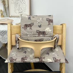 Baby Dining Chair Cushion Autumn And Winter Going Out Portable Non-Slip Integrated Cushion Baby Eating Growth Chair Accessories