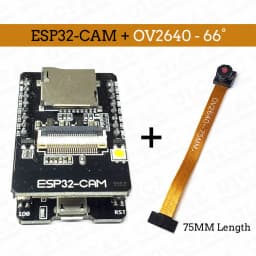 OV2640 ESP32-Cam Set with DVP 24pin Camera 66 120 160 Degree 850nm Night Vision 2MP 2.4 GHz 8MB PSRAM Wireless Bluetooth Module