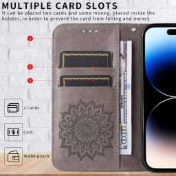 Flip Wallet Case For Vivo Y18 Y28 Y29 Y29S Y16 Y17S Y19S Y35 Y22 Y22S Y02S Y03 Y04 4G 5G Leather Card Slot Holder Phone Cover