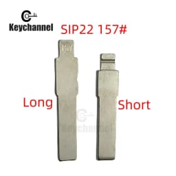 keychannel 5/10pcs SIP22 Key Blank Universal Car Key Blade 157# KD Key Blank Spare Remote Key for KD KEYDIY Xhorse VVDI FOR Fiat