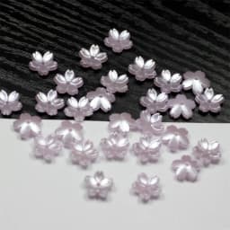 50Pcs/lot 10MM Acrylic Flowers Beads Sakura Spacer Beads Findings Charms For Jewelry Making DIY Bracelet Necklace Accessories
