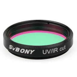 Svbony UV IR Cut Telescope Filter 1.25/2 Inch Threads Infra Red Filter for CCD Camera Eyepieces and Astronomical Camera