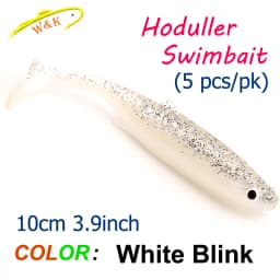10cm 5pcs/PK Swimbait Hoduller Shad  for Zander Pike Fishing Lure 3.9inch Soft Bait Floating Paddle Tail Soft Lures