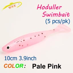 10cm 5pcs/PK Swimbait Hoduller Shad  for Zander Pike Fishing Lure 3.9inch Soft Bait Floating Paddle Tail Soft Lures