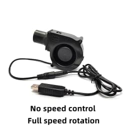New 7530 7cm 5V USB Portable BBQ Fan for Picnic Camping Air Turbo Blower with Speed ​​Adjustment