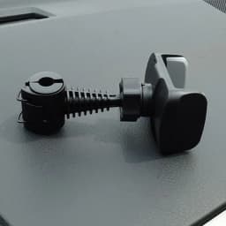 2023 New Universal Car Back Seat Headrest Support Bracket Adjustable 360 Degree Rotating IPad Mobile Phone Black Bracket In Car