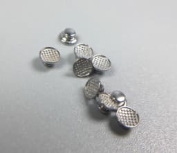 Dental Orthodontic Lingual Button Bondable Round Mesh Base Bond Bonding Adhesive