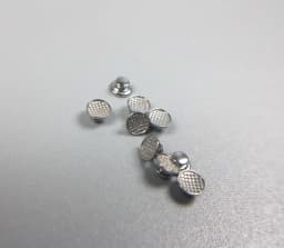 Dental Orthodontic Lingual Button Bondable Round Mesh Base Bond Bonding Adhesive