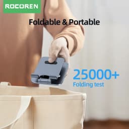 Rocoren Phone Holder Desk Mobile Phone Stand Foldable Metal Tablet Holder Support For iPhone 14 13 iPad Pro Air Universal Holder