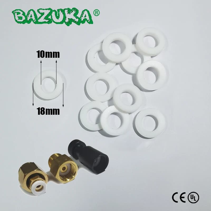 High Pressure PTFE Washer, Sealing Gasket for TR21-4, W21.8, CGA320, G3/4 Thread