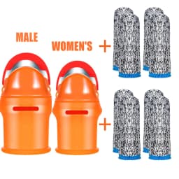 Gardening Silicone Thumb Knife Protector Harvesting Tool Finger Plant Fruit Picking Knives Separator Garden Tool