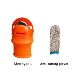 Gardening Silicone Thumb Knife Protector Harvesting Tool Finger Plant Fruit Picking Knives Separator Garden Tool
