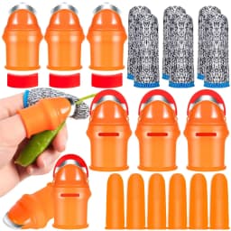Gardening Silicone Thumb Knife Protector Harvesting Tool Finger Plant Fruit Picking Knives Separator Garden Tool
