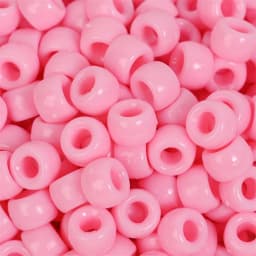 100Pcs Pony Beads 6x9mm Glitter Acrylic Beads Luminous Spacer Beads For Diy Craft Jewelry Bracelets Making Hair Supplies