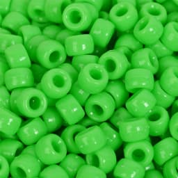 100Pcs Pony Beads 6x9mm Glitter Acrylic Beads Luminous Spacer Beads For Diy Craft Jewelry Bracelets Making Hair Supplies