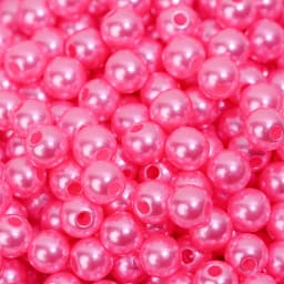 3/4/5/6/8/10/12mm Colorful Acrylic Pearl Beads Loose Spacer Beads For Needlework Jewelry Beads Making Bracelet Necklace Earring