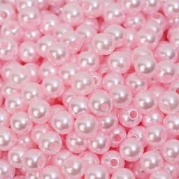 3/4/5/6/8/10/12mm Colorful Acrylic Pearl Beads Loose Spacer Beads For Needlework Jewelry Beads Making Bracelet Necklace Earring