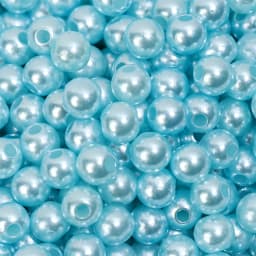 3/4/5/6/8/10/12mm Colorful Acrylic Pearl Beads Loose Spacer Beads For Needlework Jewelry Beads Making Bracelet Necklace Earring