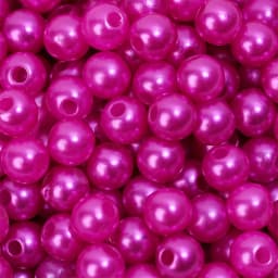 3/4/5/6/8/10/12mm Colorful Acrylic Pearl Beads Loose Spacer Beads For Needlework Jewelry Beads Making Bracelet Necklace Earring