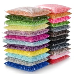 3/4/5/6/8/10/12mm Colorful Acrylic Pearl Beads Loose Spacer Beads For Needlework Jewelry Beads Making Bracelet Necklace Earring