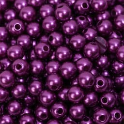 3/4/5/6/8/10/12mm Colorful Acrylic Pearl Beads Loose Spacer Beads For Needlework Jewelry Beads Making Bracelet Necklace Earring
