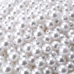 3/4/5/6/8/10/12mm Colorful Acrylic Pearl Beads Loose Spacer Beads For Needlework Jewelry Beads Making Bracelet Necklace Earring