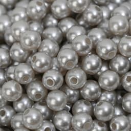 3/4/5/6/8/10/12mm Colorful Acrylic Pearl Beads Loose Spacer Beads For Needlework Jewelry Beads Making Bracelet Necklace Earring