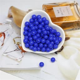 Candy Color Acrylic Round Beads 3mm-12mm Loose Balls Spacer beads for needlework & Jewelry Making