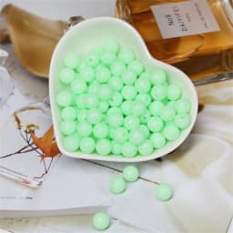 Candy Color Acrylic Round Beads 3mm-12mm Loose Balls Spacer beads for needlework & Jewelry Making