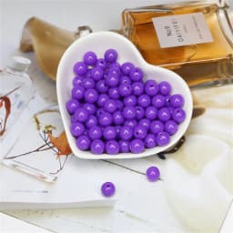 Candy Color Acrylic Round Beads 3mm-12mm Loose Balls Spacer beads for needlework & Jewelry Making
