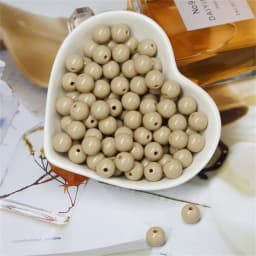 Candy Color Acrylic Round Beads 3mm-12mm Loose Balls Spacer beads for needlework & Jewelry Making