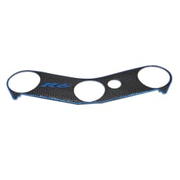 Motorcycle Triple Tree Top Clamp Upper Front End Decals 3D Logo Soft Plastic Protector Pad Sticker For Yamaha R6 YZFR6 2006-2016