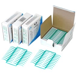 1 Box Dental Lab Material Dental Wax Mesh Grid Clasp Shape Wax Sheet For Cast Metal Partial Design Dental Lab Material
