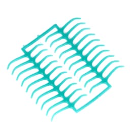 1 Box Dental Lab Material Dental Wax Mesh Grid Clasp Shape Wax Sheet For Cast Metal Partial Design Dental Lab Material