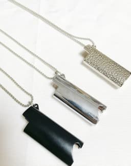 Fashion Metal Lighter Shell Necklace Decoration For Bic J25 J5 Mini Lighter