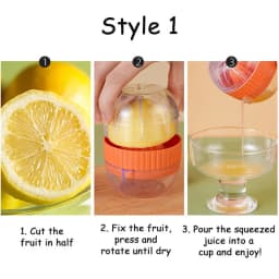 Manual Portable Citrus Juicer Kitchen Tools Plastic Orange Lemon Squeezer Multifunction Fruit Juicer Machine Kitchen Accessories