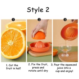 Manual Portable Citrus Juicer Kitchen Tools Plastic Orange Lemon Squeezer Multifunction Fruit Juicer Machine Kitchen Accessories