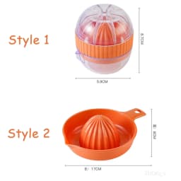 Manual Portable Citrus Juicer Kitchen Tools Plastic Orange Lemon Squeezer Multifunction Fruit Juicer Machine Kitchen Accessories