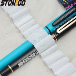 STONEGO 48/72 Holes Canvas Wrap Roll Up Pencil Pen Bag Holder Case Storage Pouch
