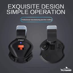 FLYSAND Fishing Bite Alarm Electronic Fish Alarm Bite Sensor Indicator Alarm Fishing Bite Sound Alert Sensitive Indicator