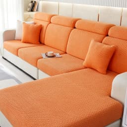 Thicken Sofa Seat Cushion Cover Jacquard Chair Cover Sofa Slipcover Stretch Adjustable Sofa Cover Pets Kids Furniture Protector