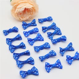 50/100pcs Size 2cmx3.5cm mini polka dot bow waist bow tie clothing diy accessories jewelry small bow tie headwear accessories