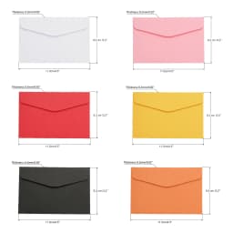 60Pcs 115x82mm Colorful Blank Mini Paper Envelopes Wedding Party Invitation Greeting Cards Gift Cover New Year Greeting Envelope